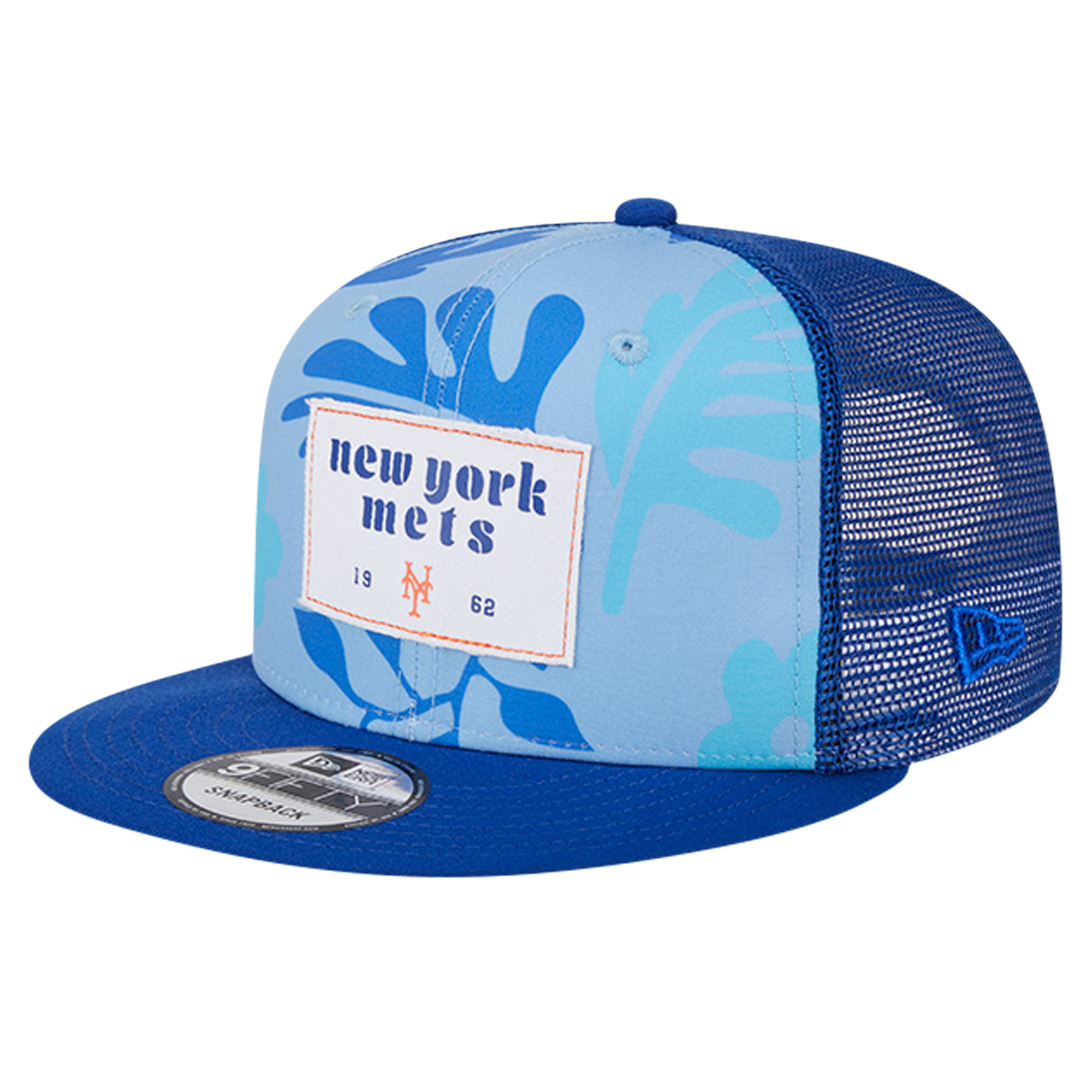 Men’s New Era Royal New York Mets Bikini Bottom Trucker 9FIFTY Snapback Hat