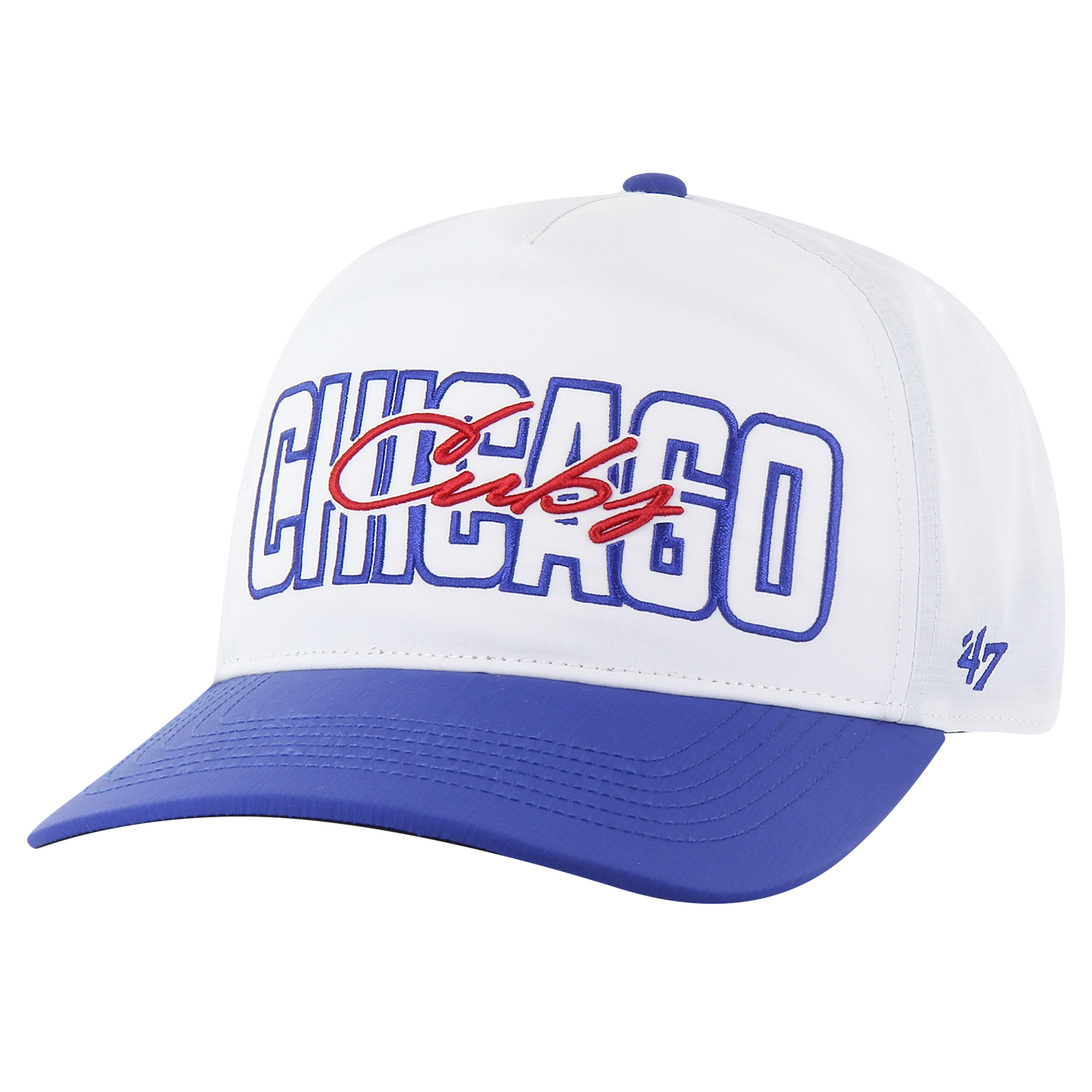 Men’s ’47 White Chicago Cubs Lineman Hitch Adjustable Hat