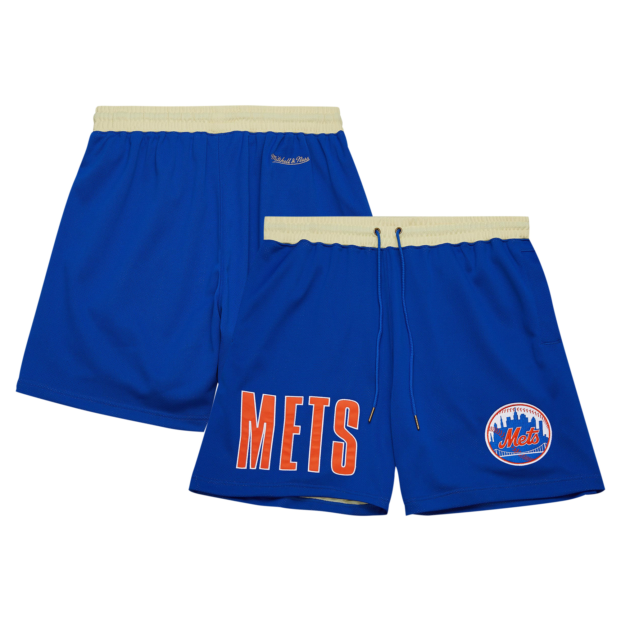 Men’s Mitchell & Ness Royal New York Mets OG 2.0 Fashion Shorts