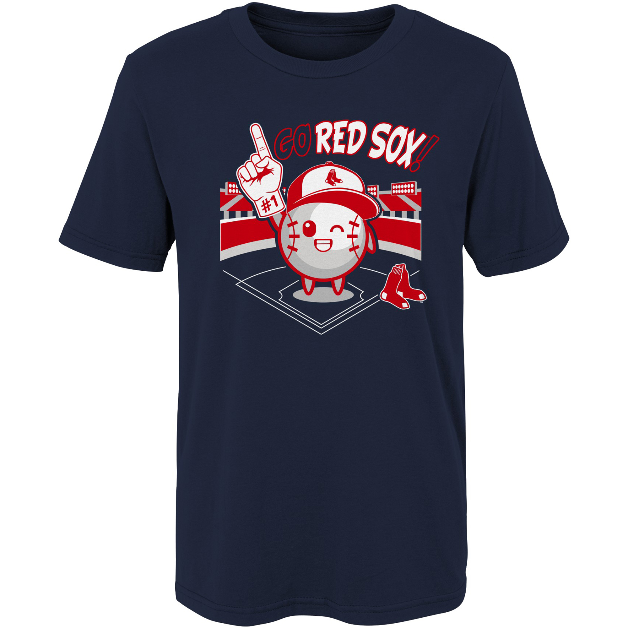 Youth Fanatics Red Boston Red Sox Ball Boy T-Shirt