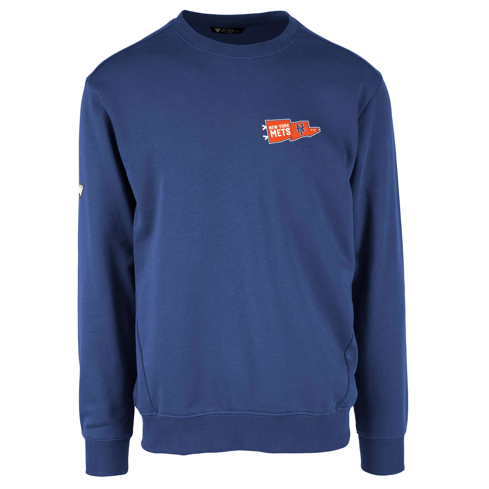 Men’s Levelwear  Royal New York Mets  Zane Rafters Pullover Sweatshirt