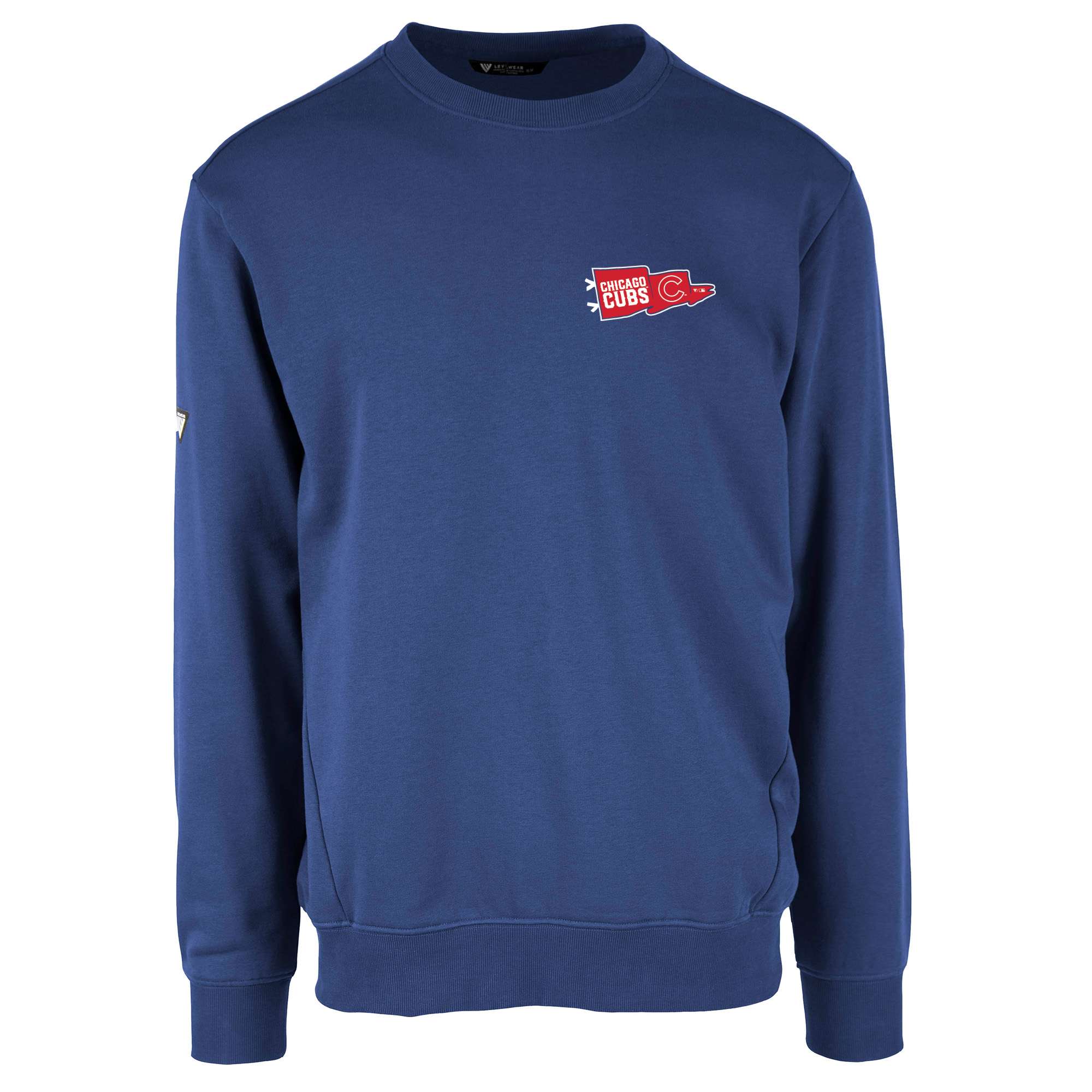 Men’s Levelwear  Royal Chicago Cubs  Zane Rafters Pullover Sweatshirt