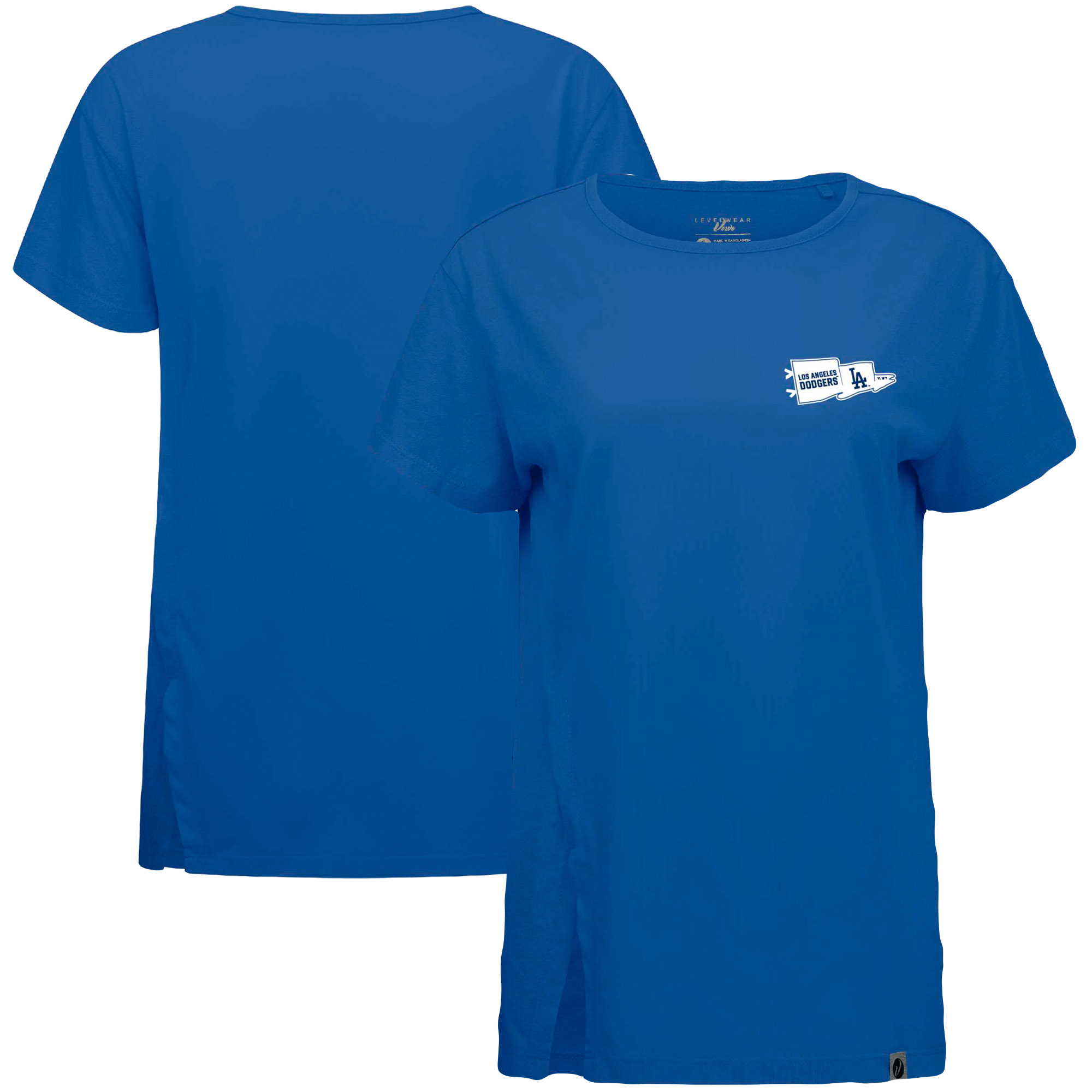 Women’s Levelwear Royal Los Angeles Dodgers Influx Rafters T-Shirt