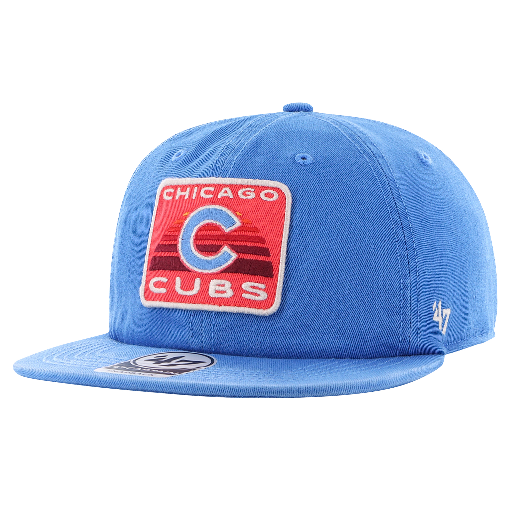 Men’s ’47 Royal Chicago Cubs Cypress Captain Snapback Hat