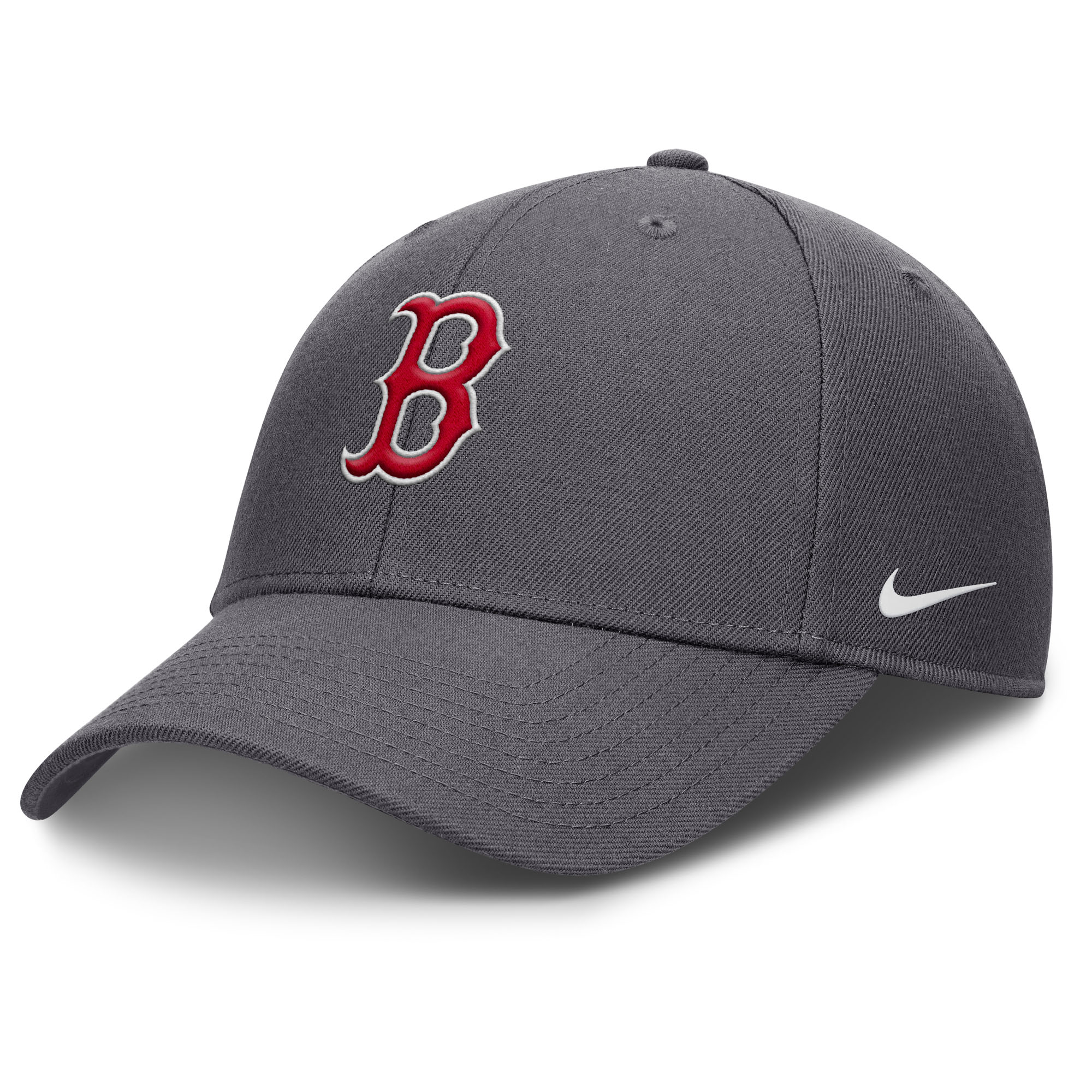 Men’s Nike  Gray Boston Red Sox Club Performance Adjustable Hat