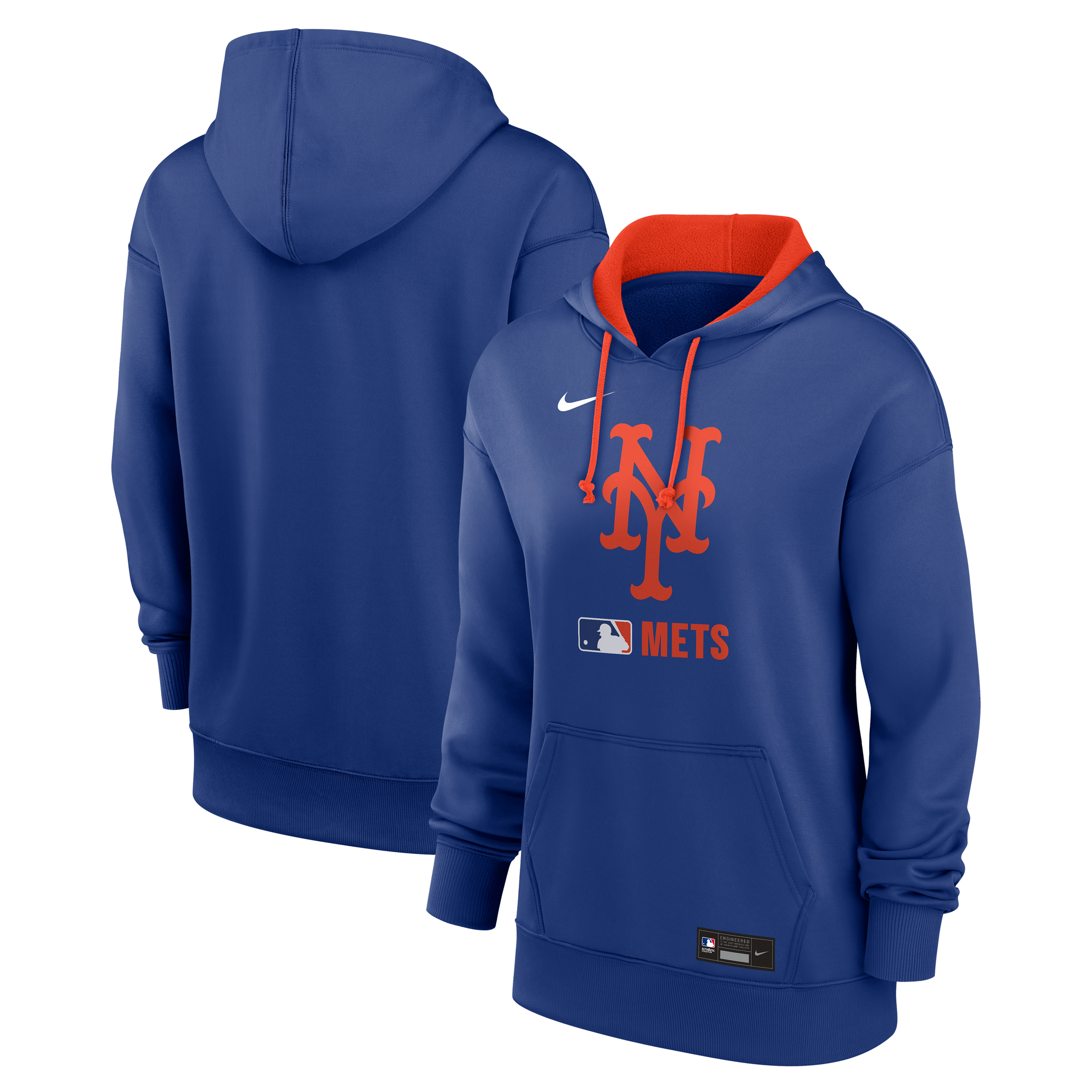 Women’s Nike Royal New York Mets Authentic Collection Performance Pullover Hoodie