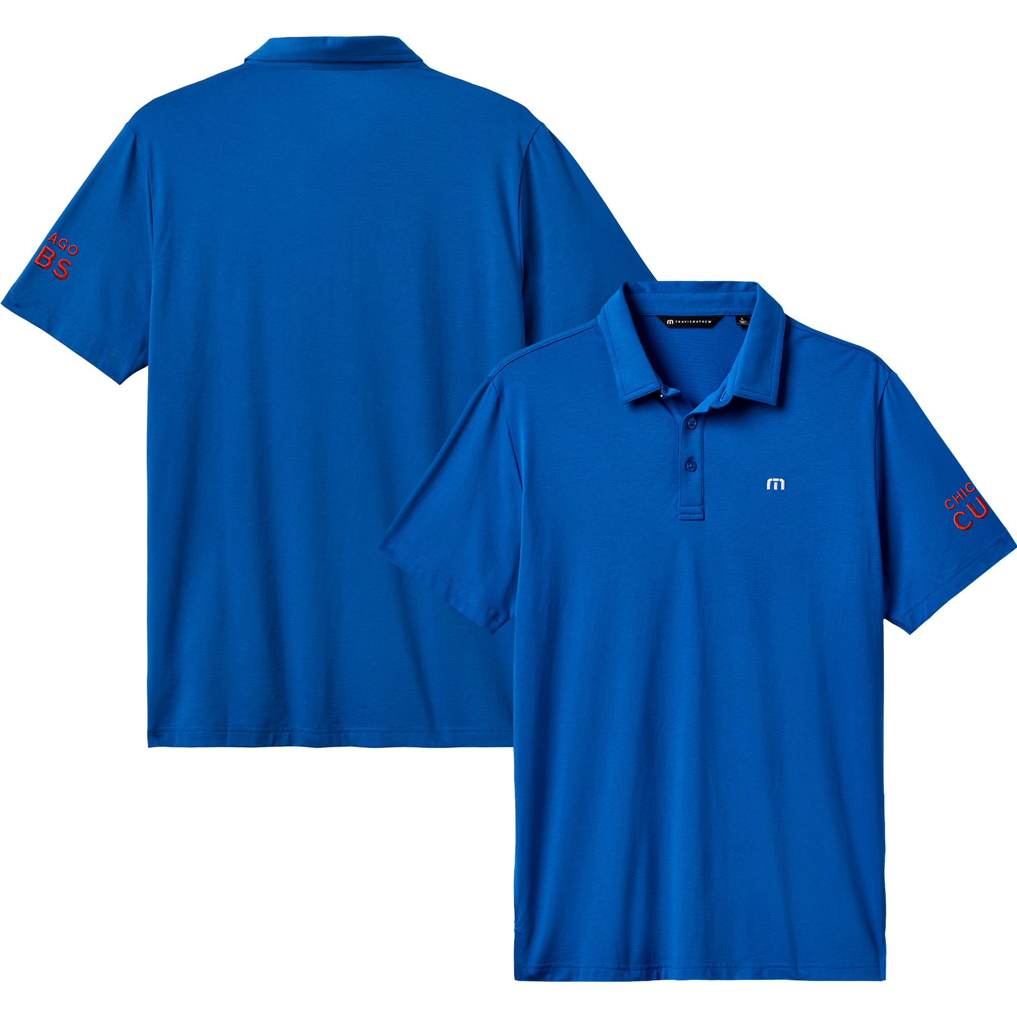 Men’s TravisMathew Royal Chicago Cubs The Heater Polo