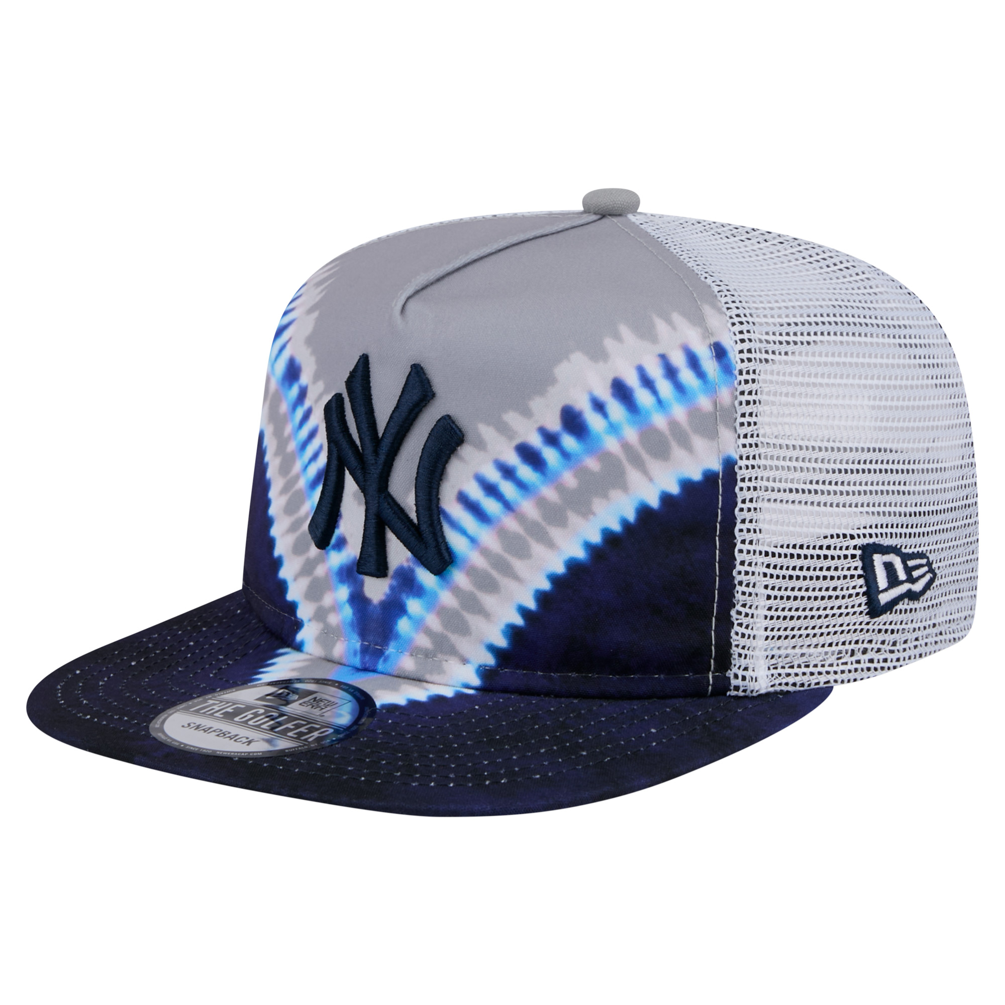 Men’s New Era New York Yankees Tie-Dye Golfer Trucker Adjustable Hat
