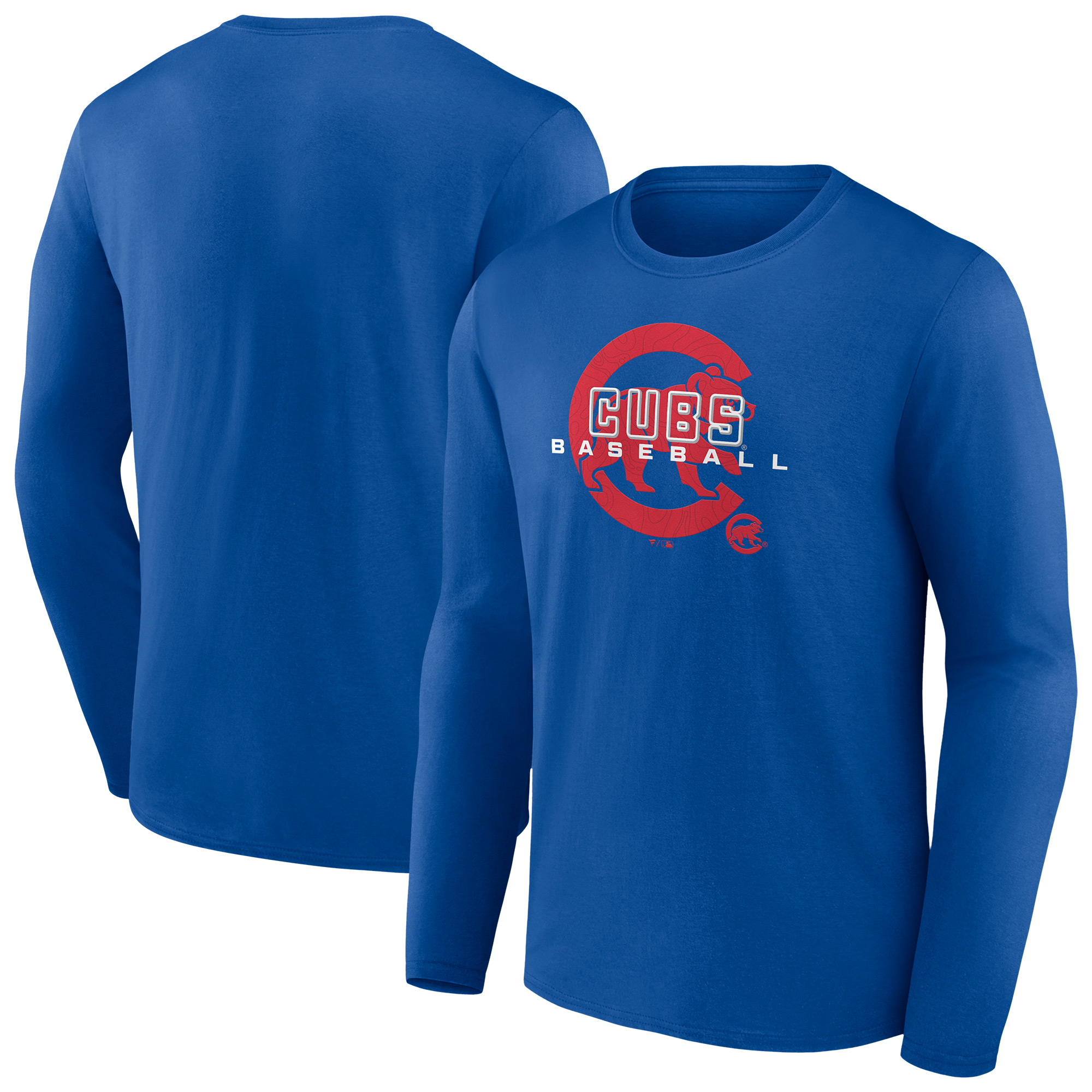 Men’s Royal Chicago Cubs Stellar Long Sleeve T-Shirt