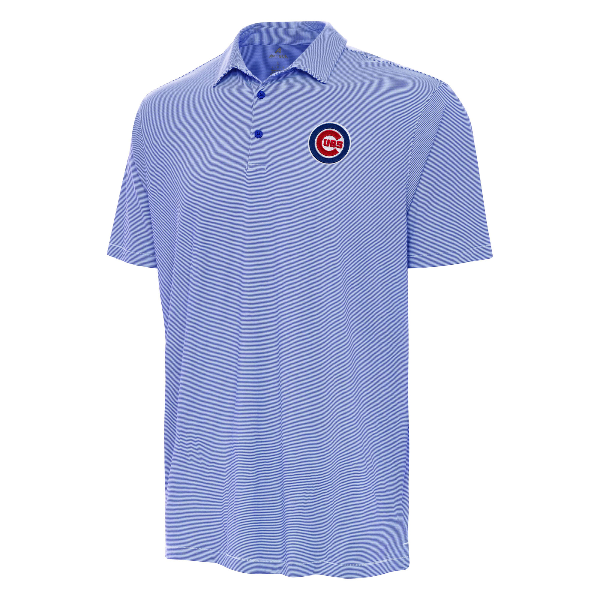Men’s Antigua Royal/White Chicago Cubs Twine Polo