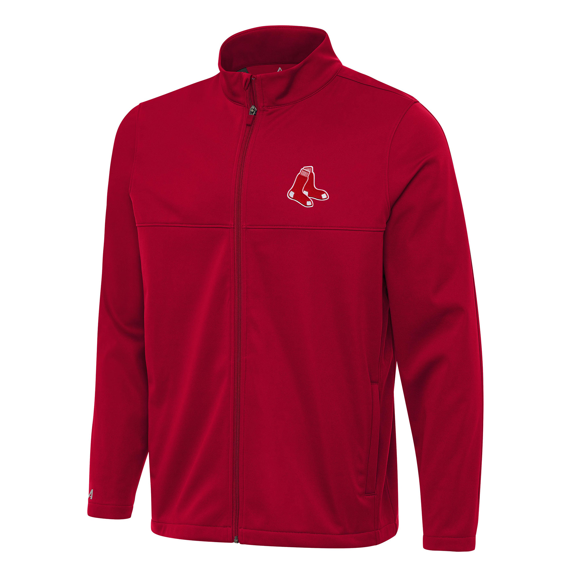 Men’s Antigua Red Boston Red Sox Links 2 Full-Zip Golf Jacket