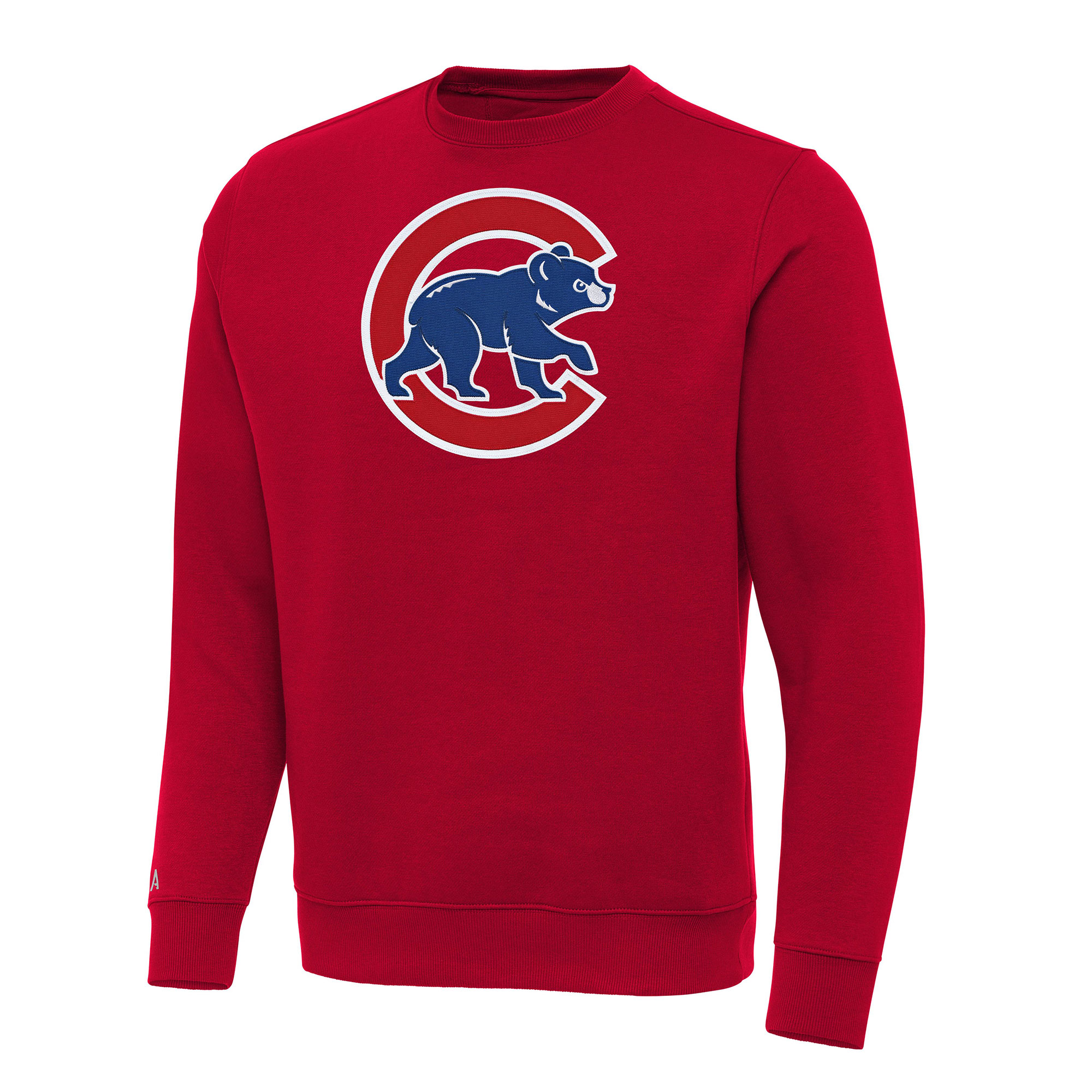 Men’s Antigua Red Chicago Cubs Big & Tall Victory Pullover Sweatshirt