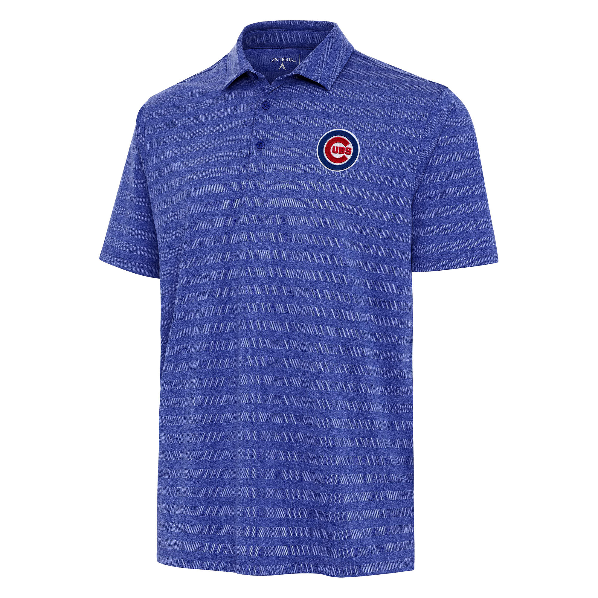 Men’s Antigua Heather Royal Chicago Cubs Urge Polo