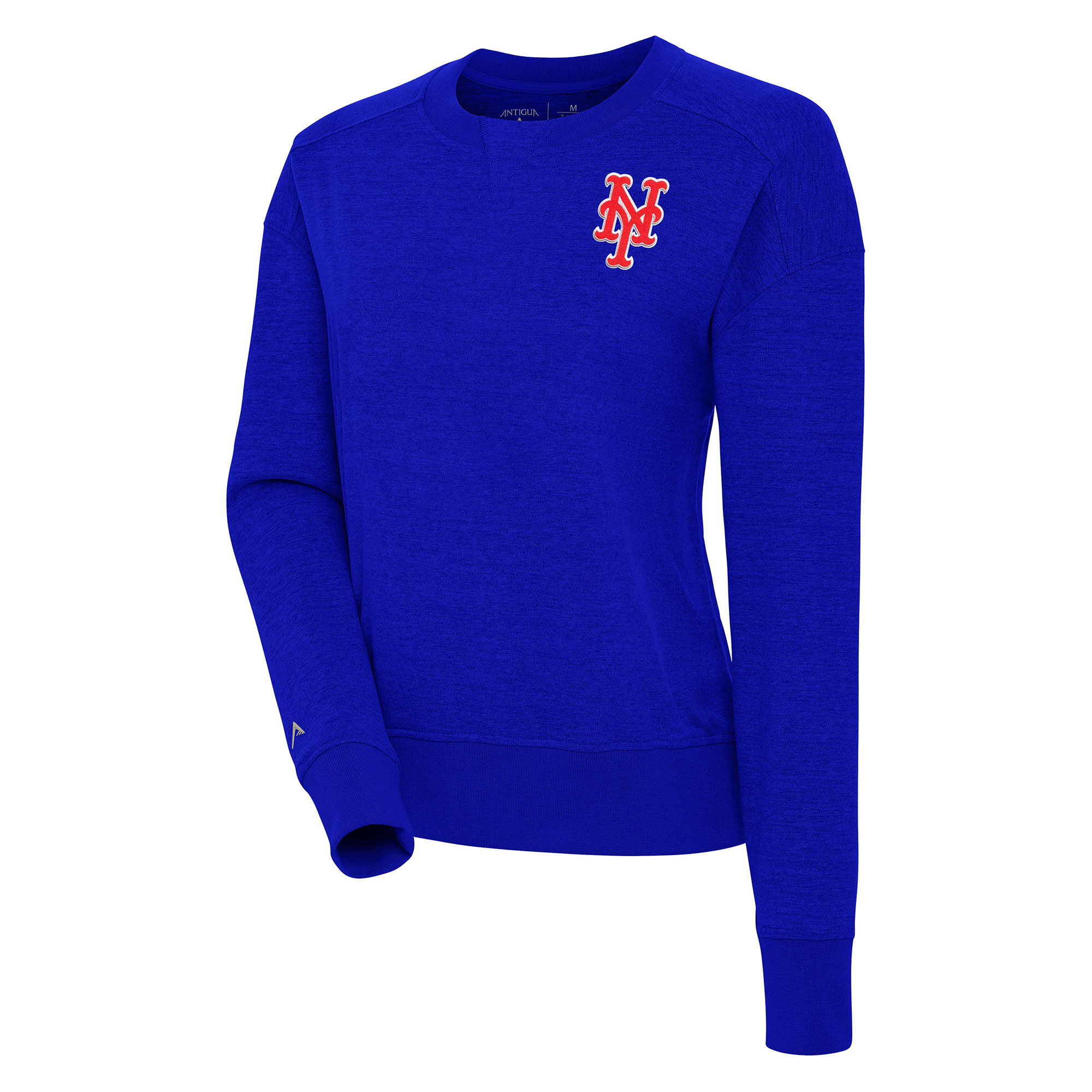 Women’s Antigua Royal New York Mets Forward Fleece Pullover Sweatshirt