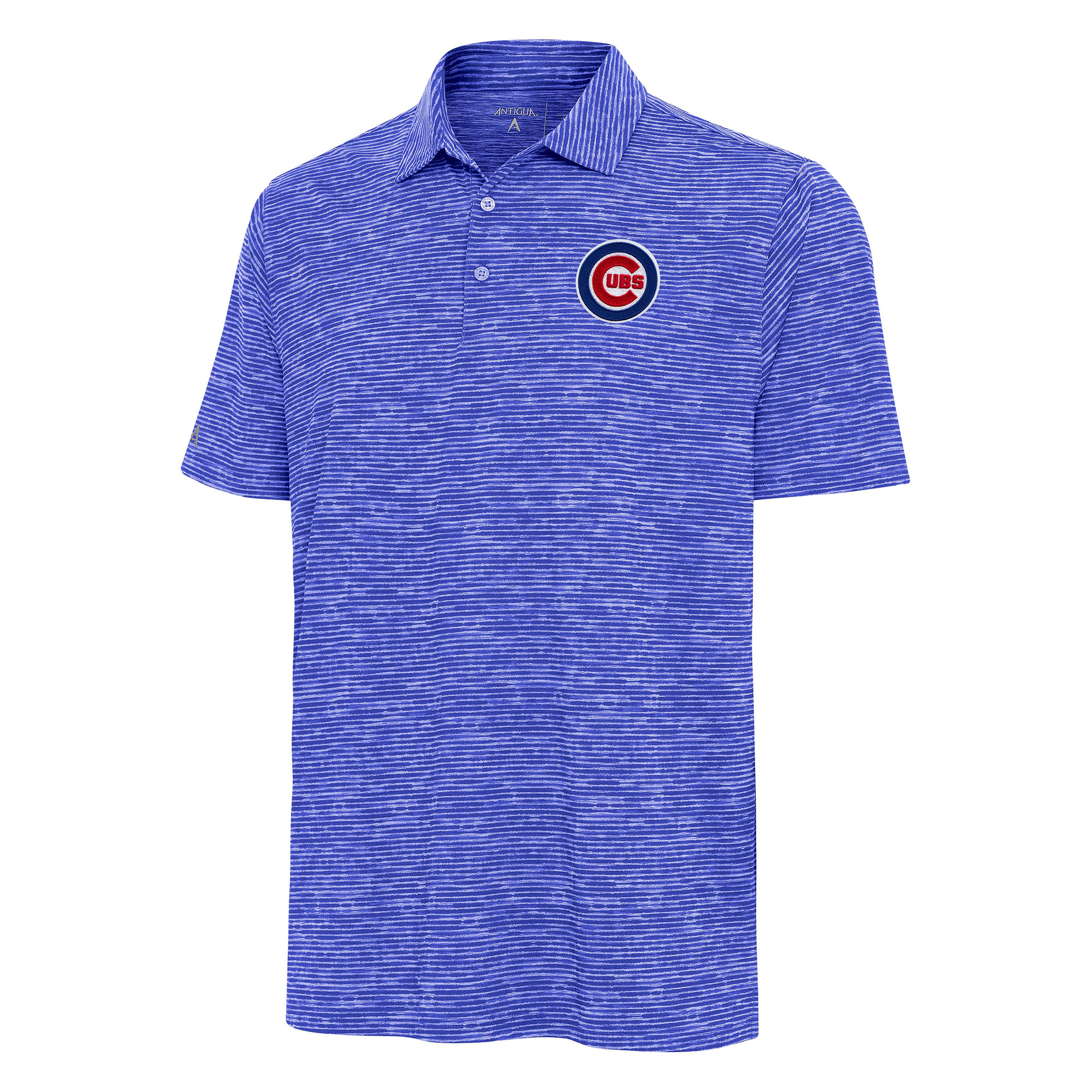 Men’s Antigua Heather Royal Chicago Cubs Static Polo