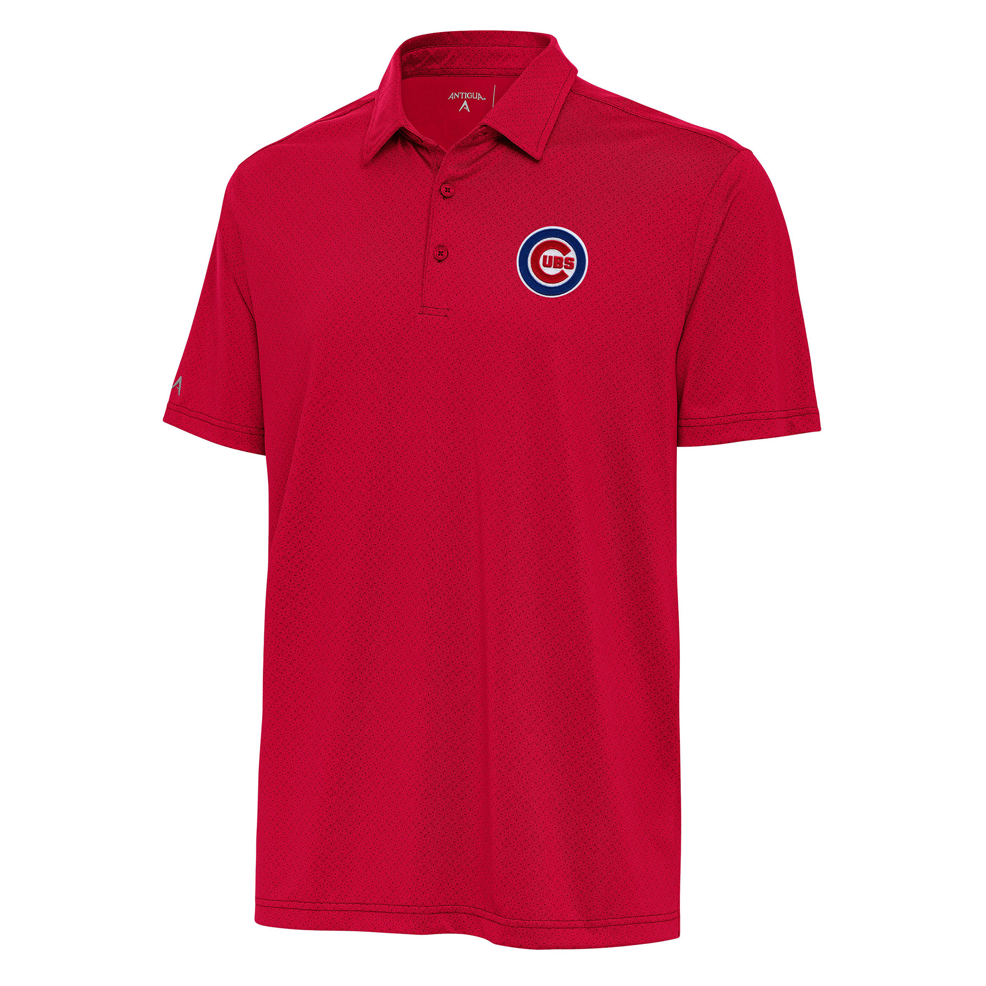 Men’s Antigua Red Chicago Cubs Whirl Polo