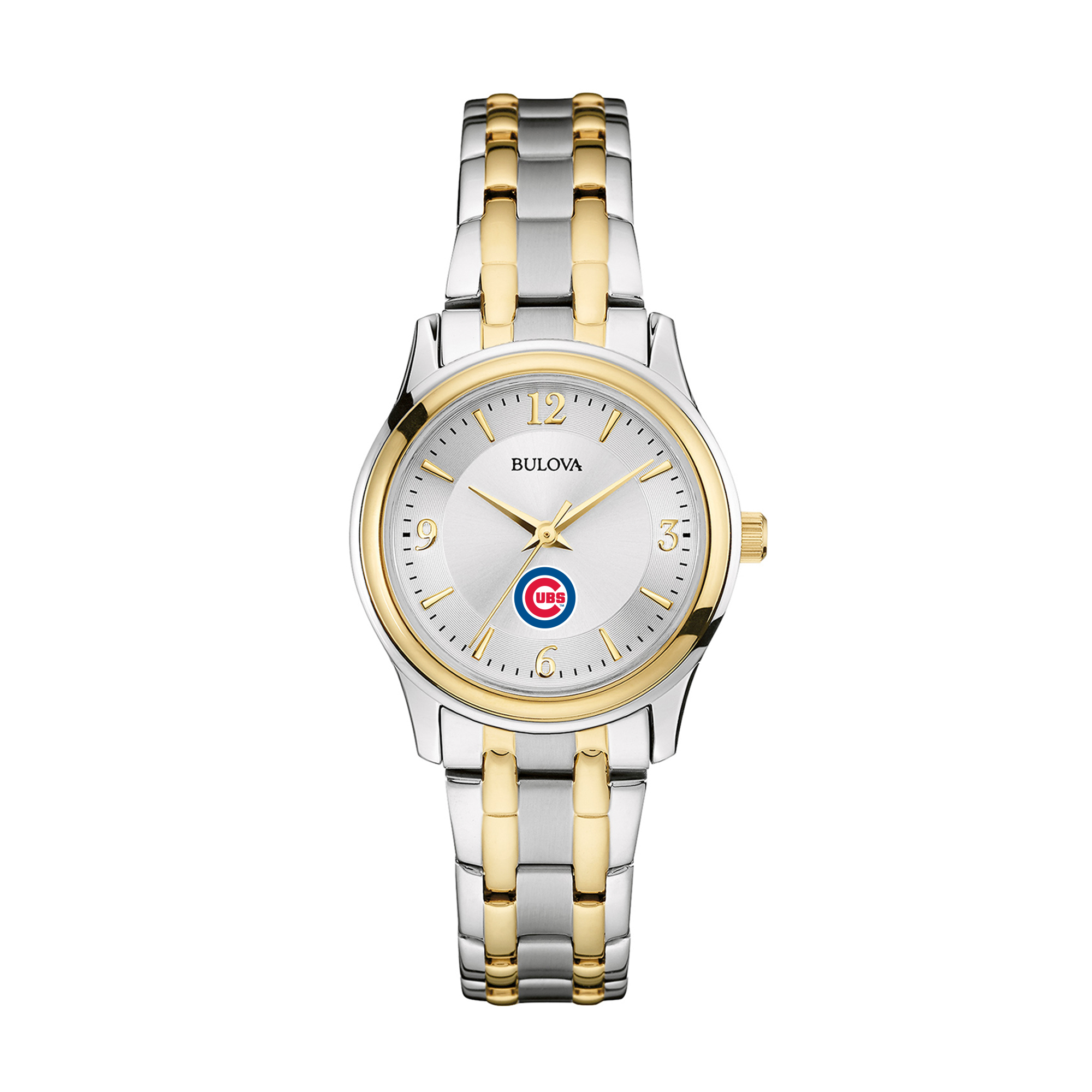 Women’s Bulova Silver/Gold Chicago Cubs Two-Tone Watch