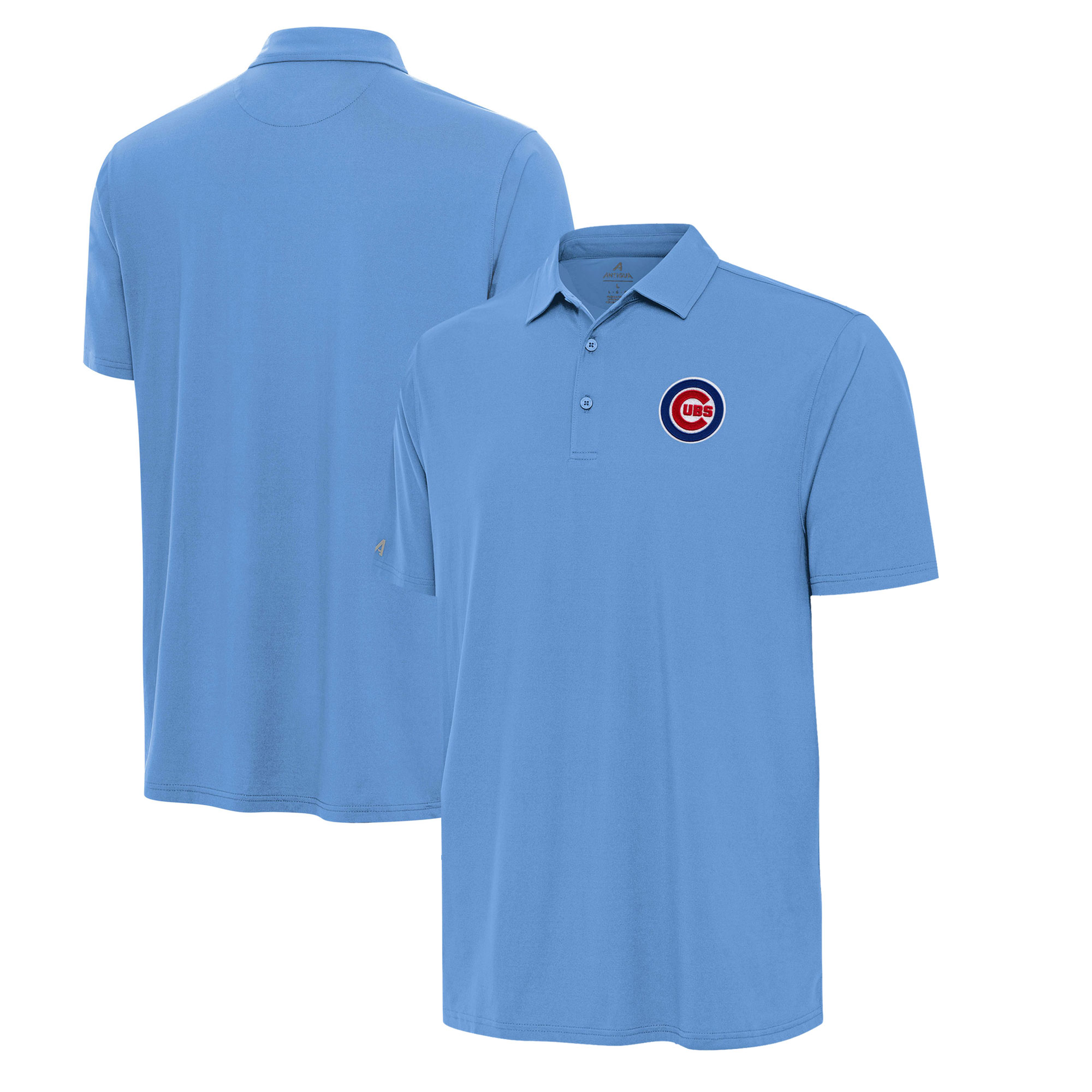 Men’s Antigua Powder Blue Chicago Cubs Era Polo