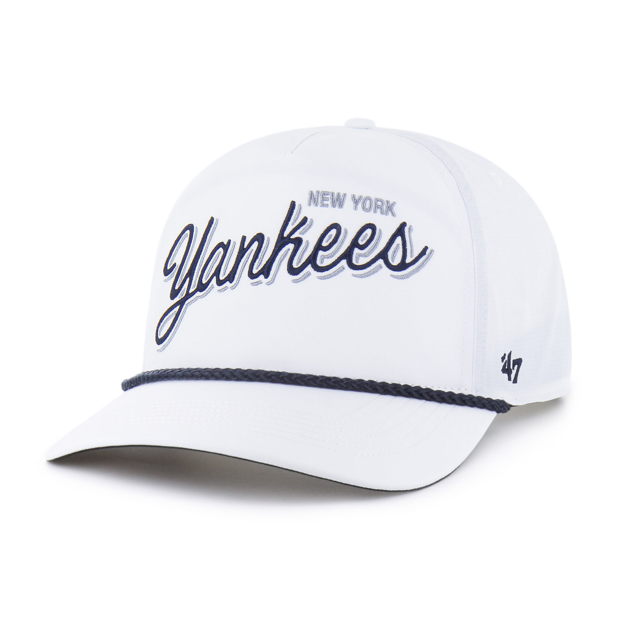Men’s ’47 White New York Yankees Brrr Fairway Hitch Adjustable Hat