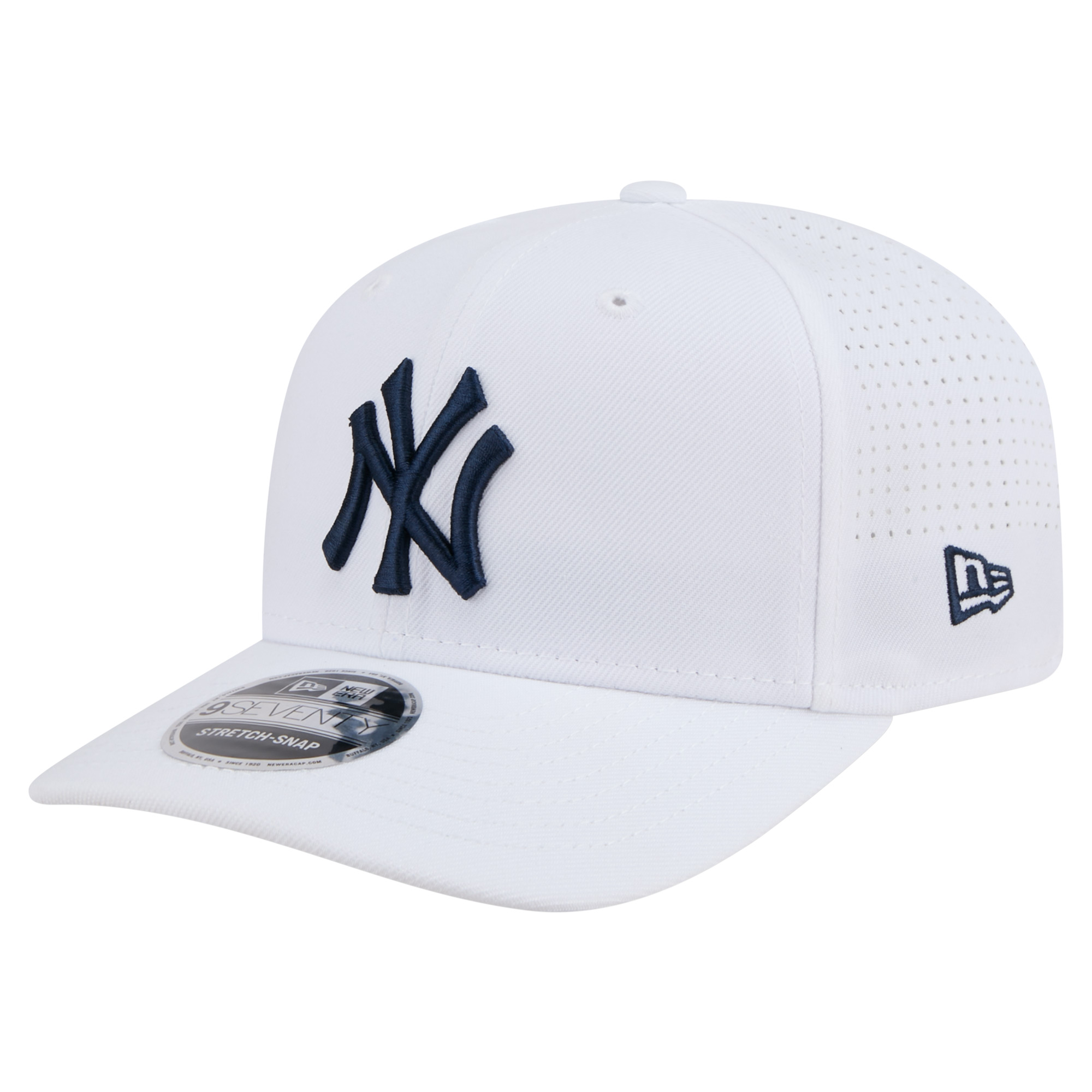 Men’s New Era White New York Yankees COOLERA 9SEVENTY Adjustable Hat