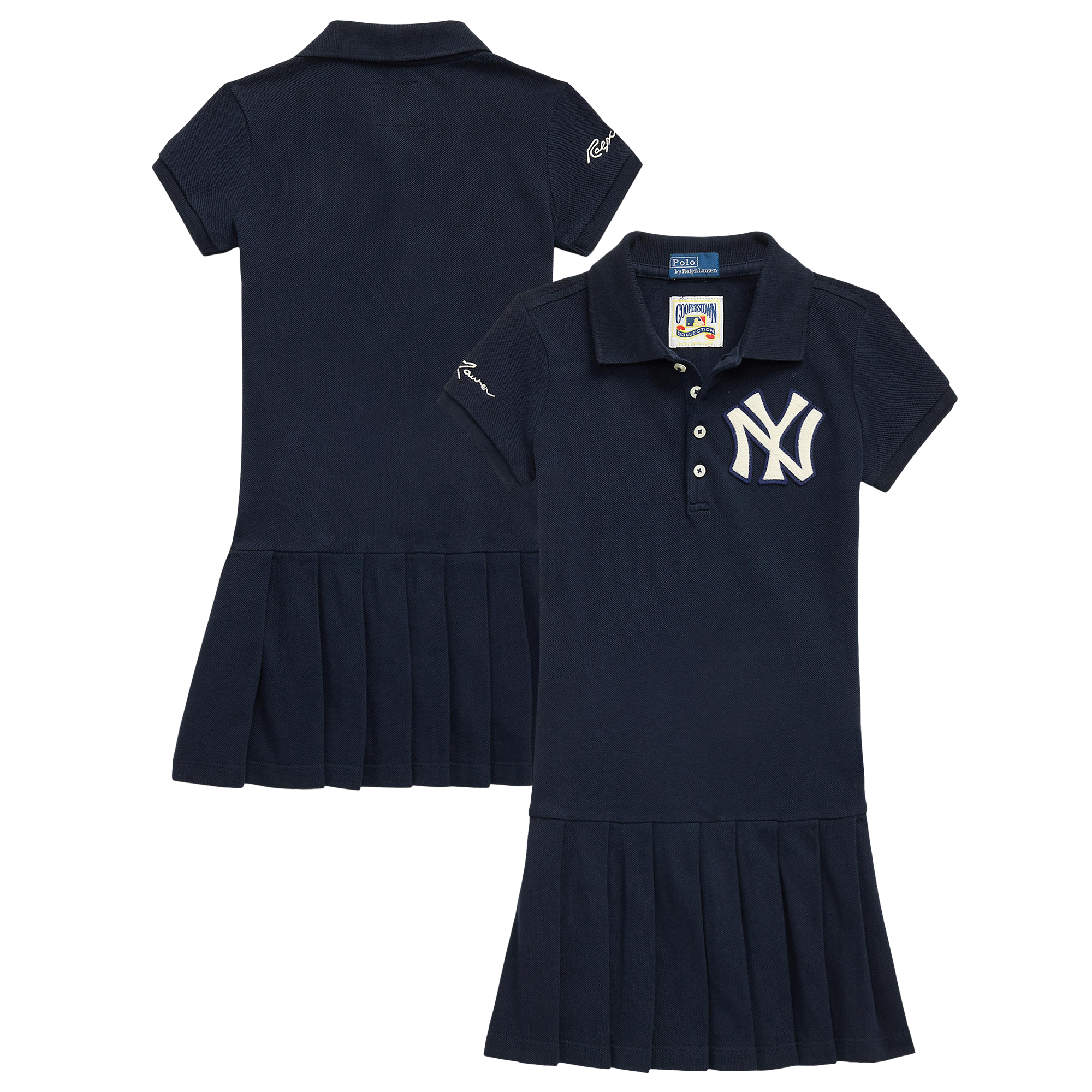 Toddler Polo Ralph Lauren Navy Yankees Polo Dress