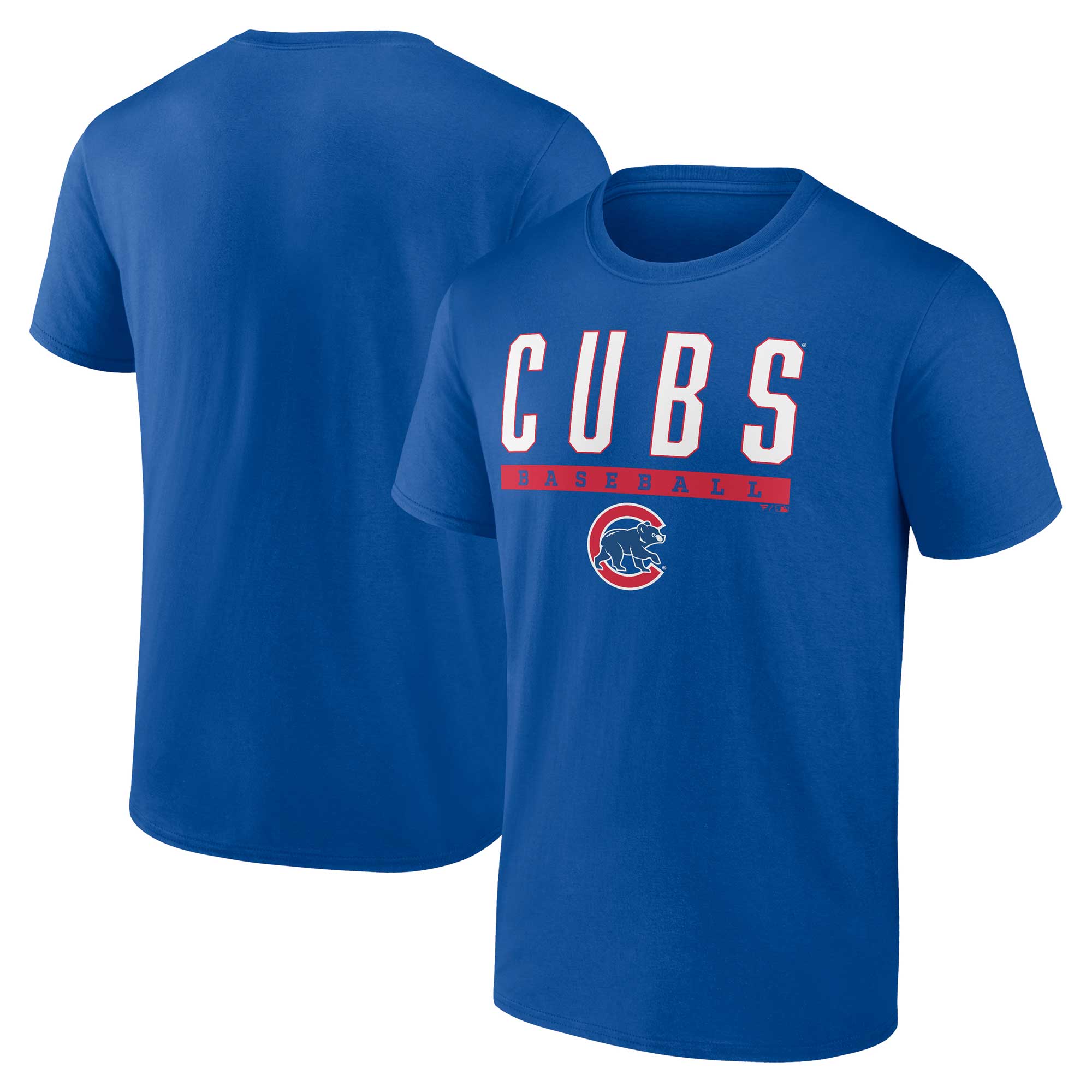 Men’s Fanatics Royal Chicago Cubs Power Hit T-Shirt