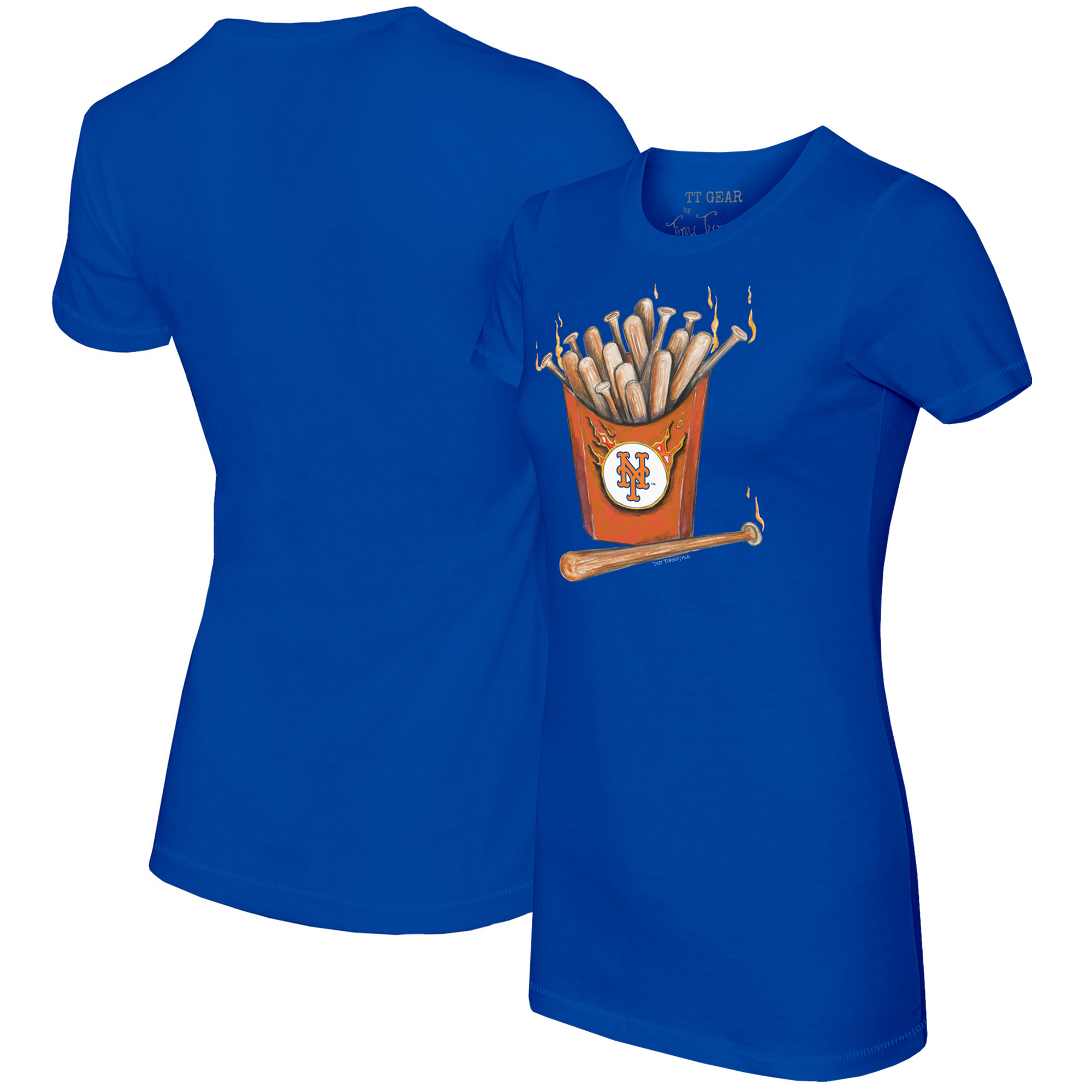 Women’s Tiny Turnip Royal New York Mets Hot Bats T-Shirt