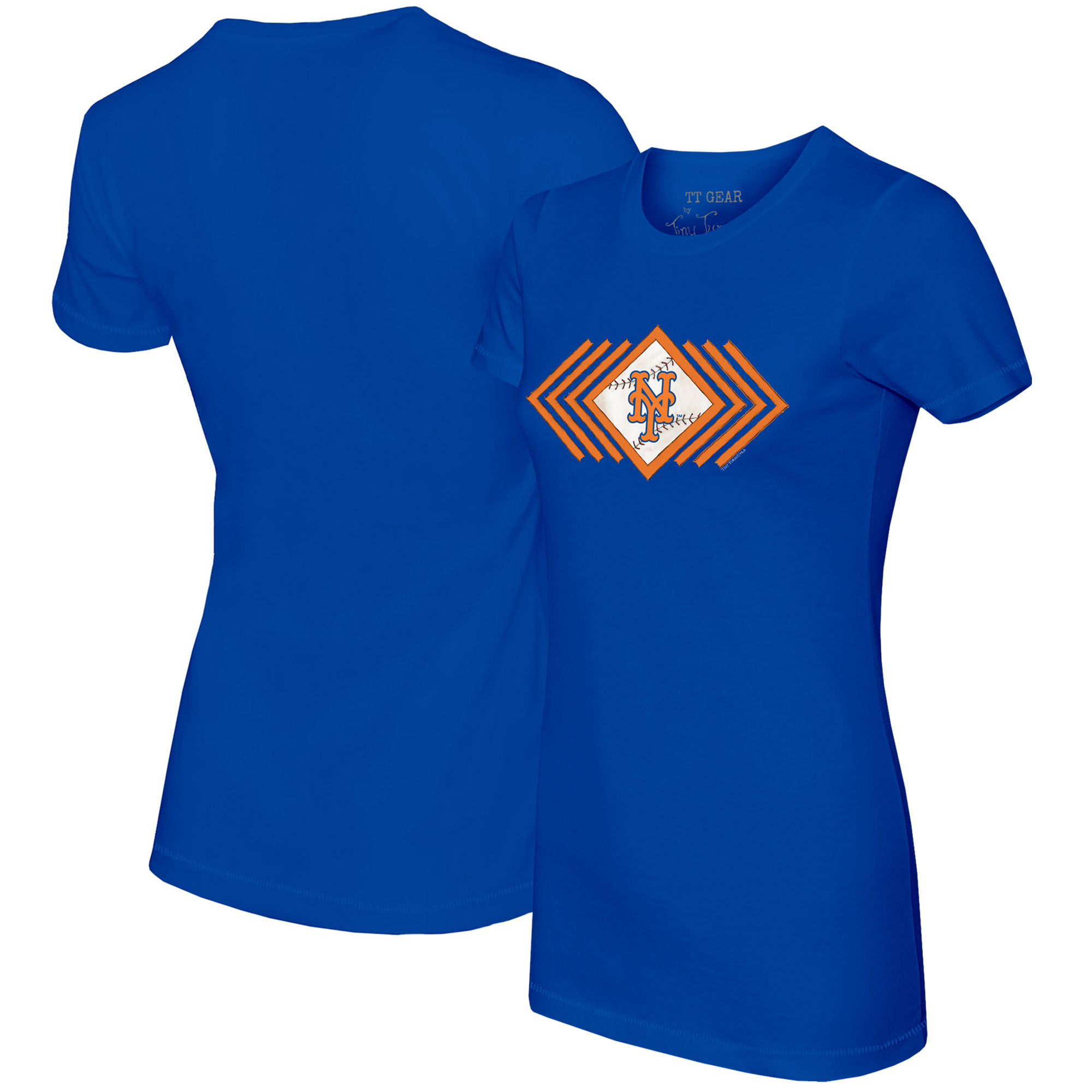 Women’s Tiny Turnip Royal New York Mets Prism Arrows T-Shirt