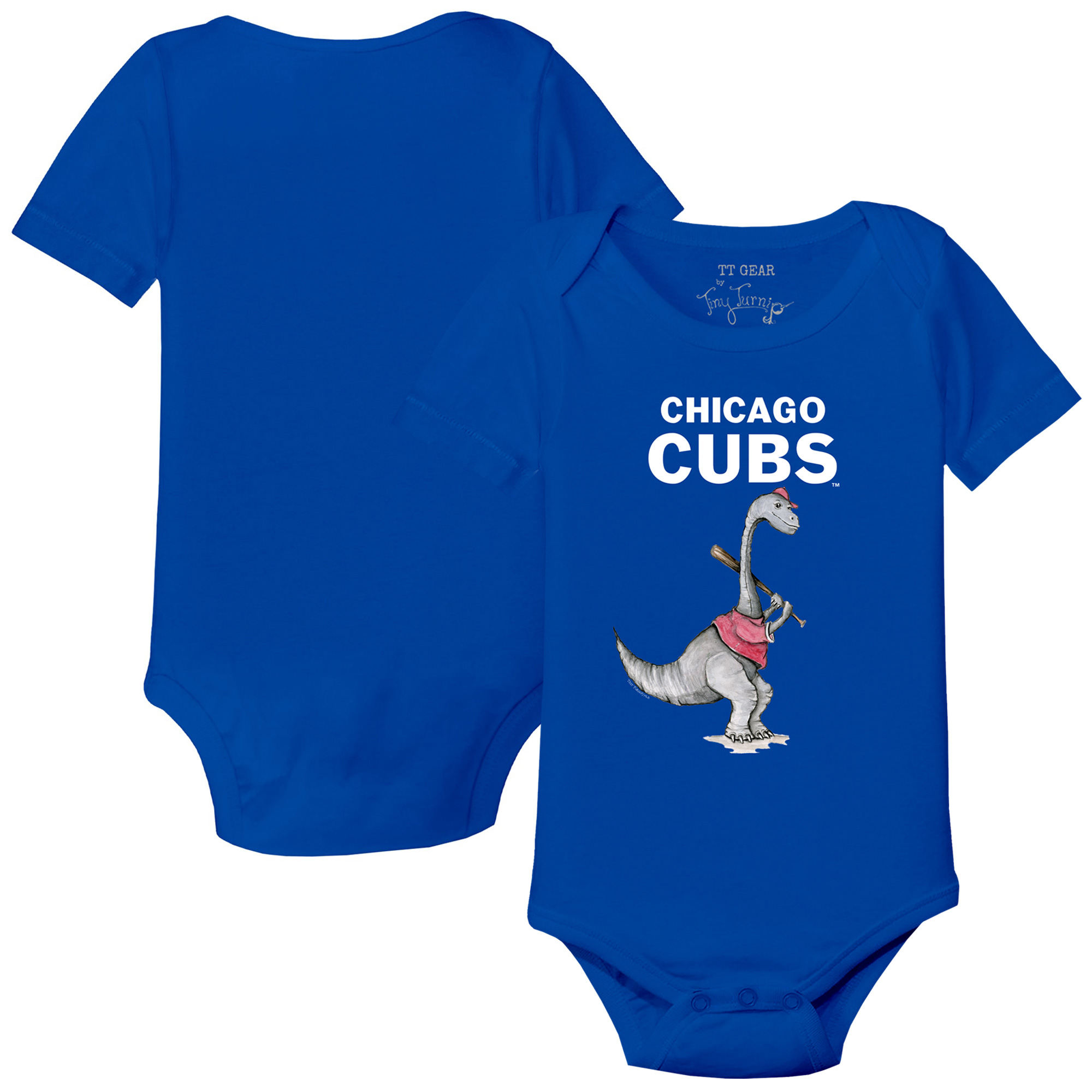 Infant Tiny Turnip Royal Chicago Cubs Bronto Bodysuit