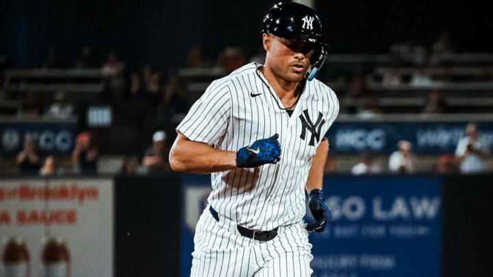 Giancarlo Stanton Said He Can’t Open a Bag of Chips, Then Hit 3 Homers