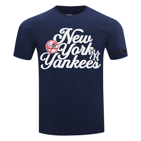 MLB NEW YORK YANKEES SOUVENIR MEN'S SINGLE JERSEY TOP (MIDNIGHT NAVY)