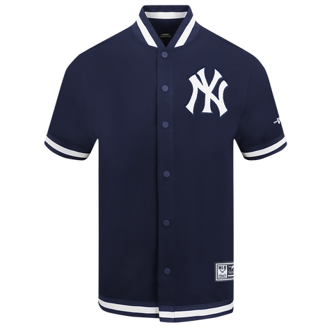MLB NEW YORK YANKEES SOUVENIR MEN'S WARM UP JACKET (MIDNIGHT NAVY)