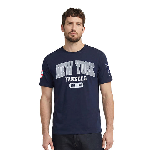 MLB NEW YORK YANKEES CITY ARCH MEN'S SJ TEE (MIDNIGHT NAVY)