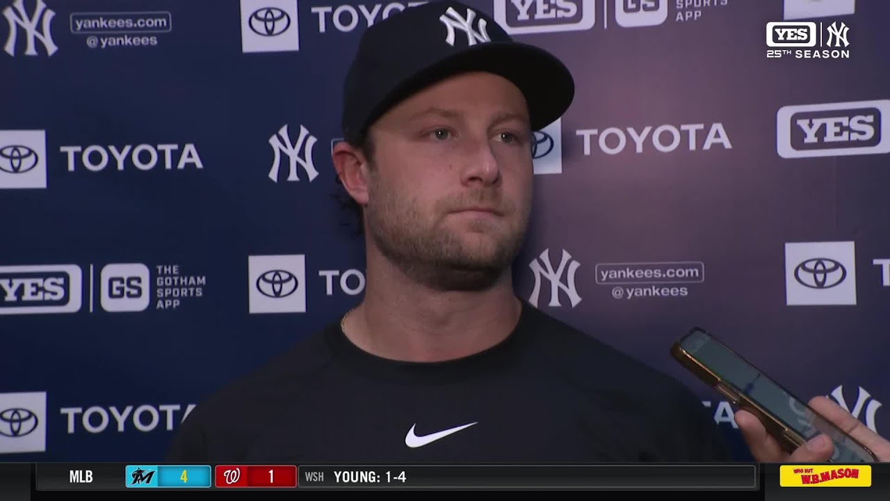 Gerrit Cole Breaks Down First Shaky Outing Since His Yankees Return