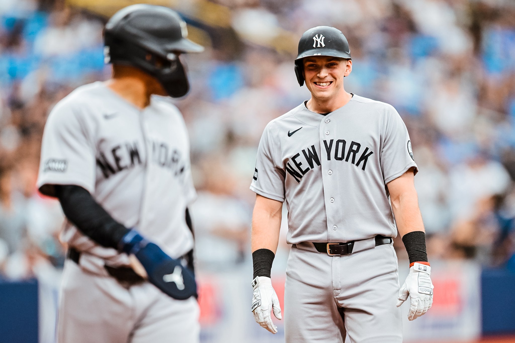 Ben Rice Explodes as Yankees Crush Rays 12-4 to Split Series