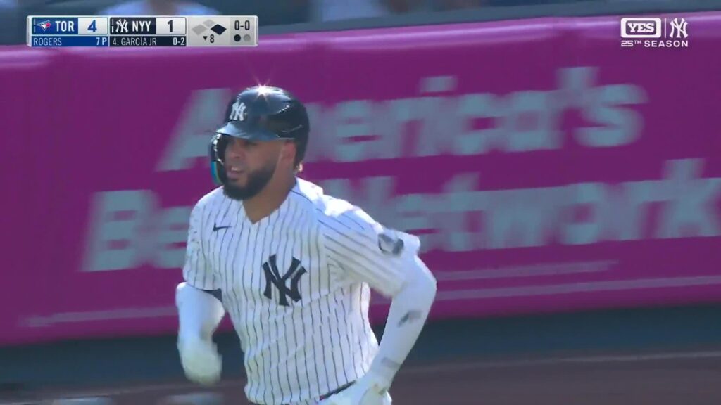Luis García Jr. Makes It Interesting, But Yankees Fall Short 4-3